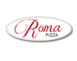 Roma Pizza Service logo.